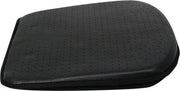 Luxe zitkussen Leather Look zwart