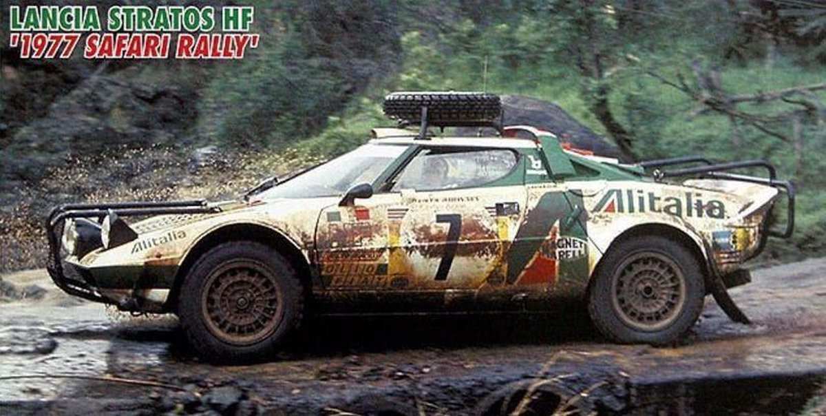 Hasegawa - 1/24 Lancia Stratos HF - modelbouwsets