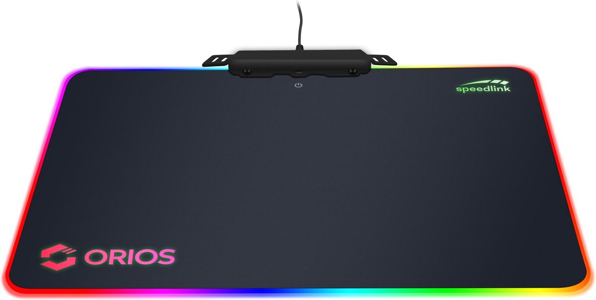 Speedlink ORIOS - RGB Gaming Muismat - Zwart