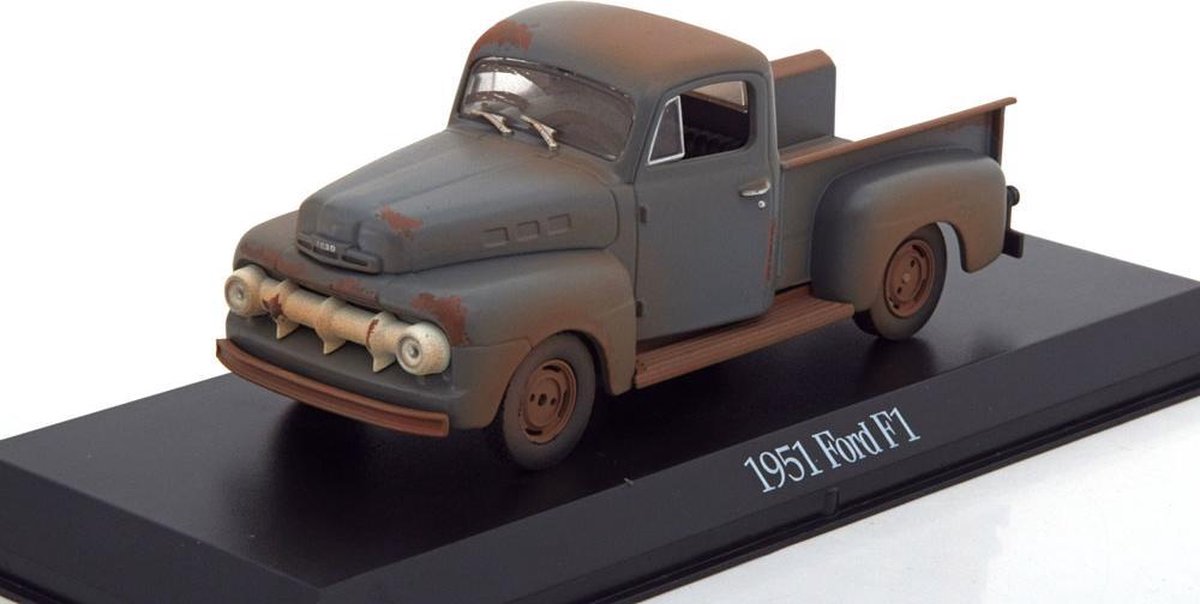 Ford F-1 Pick Up "Forrest Gump "1941 Grijs ( Roest) 1-43 Greenlight Collectibles