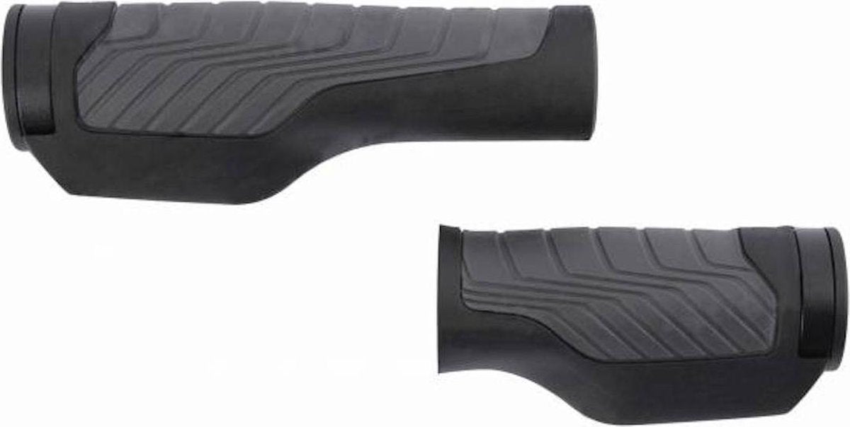 Contec Tour Wing Handvatten - 133/90mm - Zwart - Ergonomisch Gevormd - Incl. Klemringen