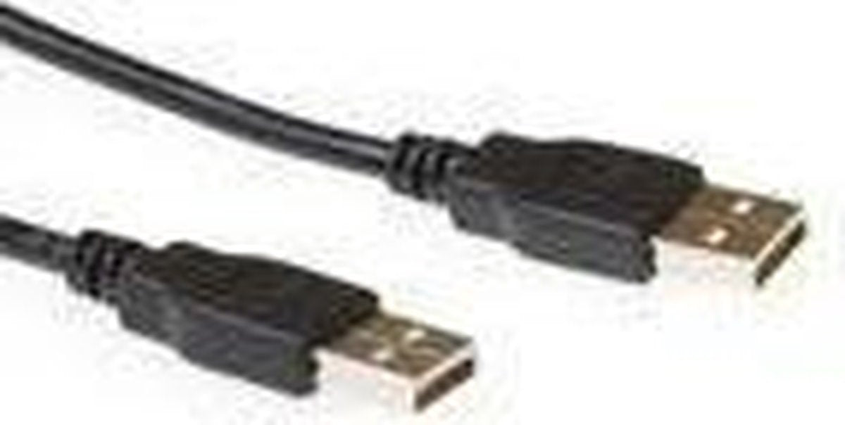 Intronics USB 2.0 aansluitkabel USB A male - USB A male