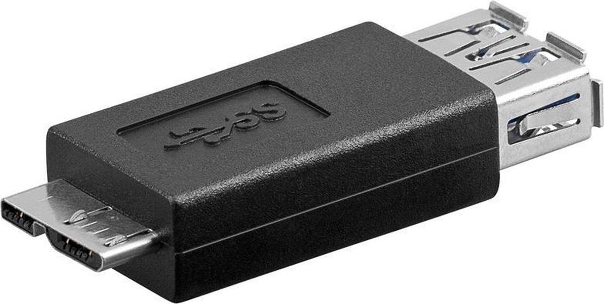 Wentronic kabeladapters/verloopstukjes USB 3.0 A/Micro-B
