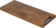 J-Line Snijplank Lang Mango Hout Bruin Small