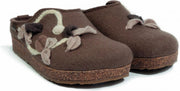 Haflinger Grizzly Venus Pantoffel - Taupe - Maat 38 - S7
