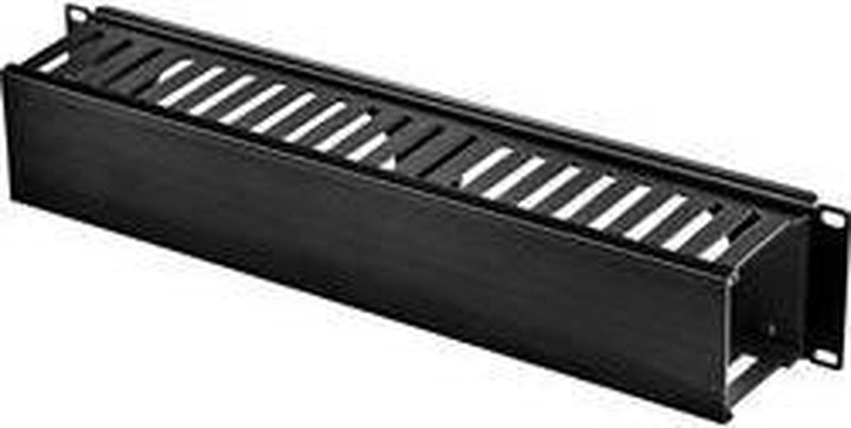 Renkforce RF-3429152 19 inch Patchkast-kabelvoering 2 HE Zwart