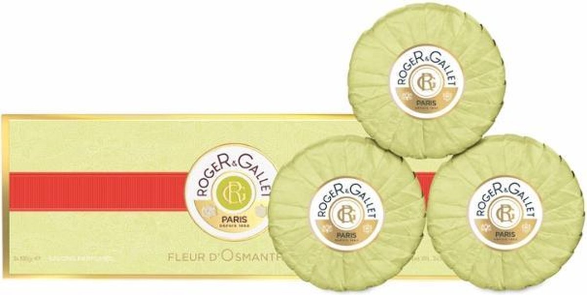 Blok zeep Fleur D'osmanthus Roger & Gallet (3 pcs)