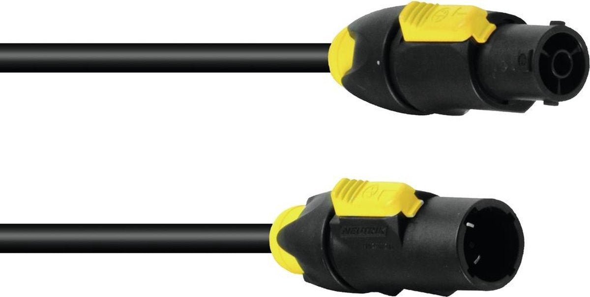 PSSO powercon True verlengkabel - Stroomkabel - Doorluskabel -  3x1.5 5m