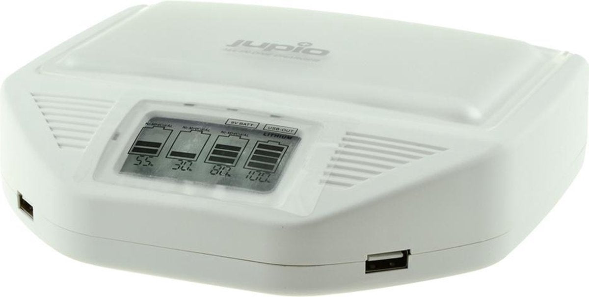Jupio All-in-one oplader - laadt alles door elkaar en tegelijk