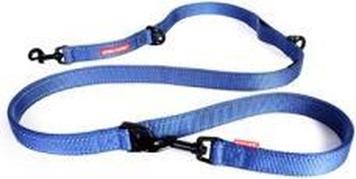 EzyDog Vario 6 - Hondenlijn / riem - 25mm breed - Blauw