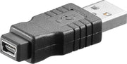Wentronic USB ADAP A-M/MINI-B 5 PIN-F