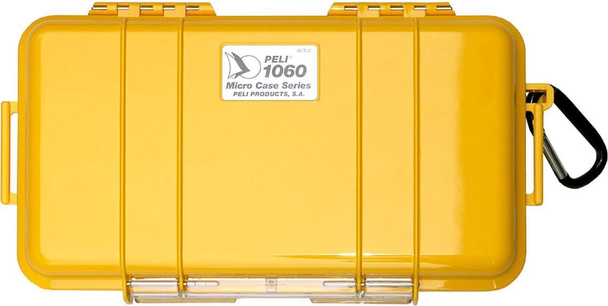 Peli Case 1060 Micro Geel/Zwart
