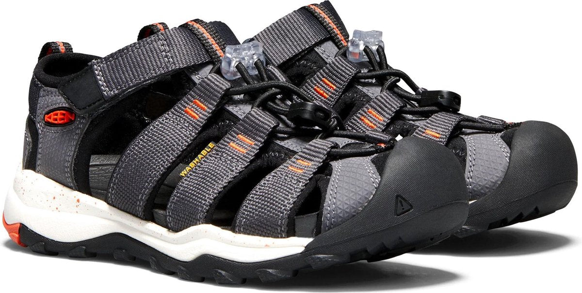 Keen Newport Neo H2 Sandalen Unisex - Magnet/Spicy Orange - Maat 37