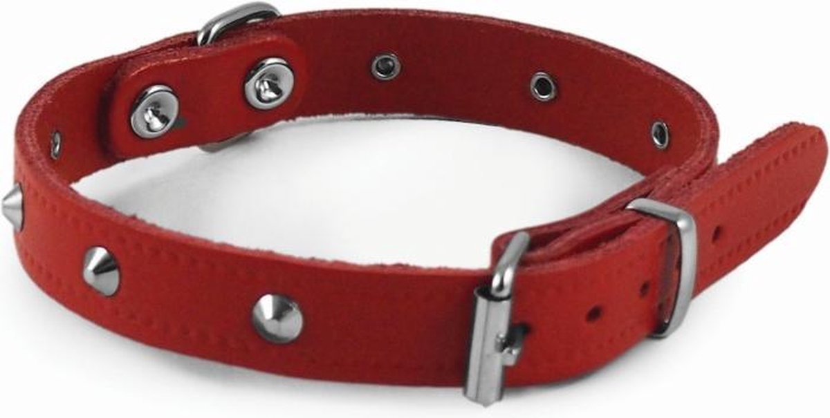 Nobby halsband leer