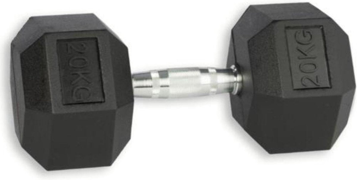 GorillaGrip Hex Dumbbell - 20 KG
