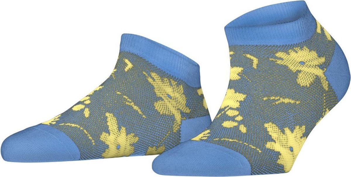 Esprit Filigree Flower Sneakersokken Dames 17297 - Meerkleurig 6546 Morning sky Dames - 35-38