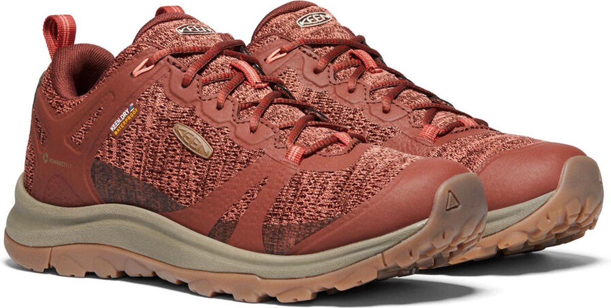 Keen Wandelschoenen - Maat 37 - Vrouwen - rood/bruin