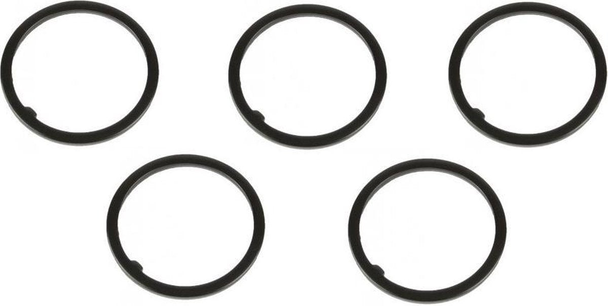 Balhoofdvulring Bofix 1" staal 3 mm met punt - zwart (5 stuks)