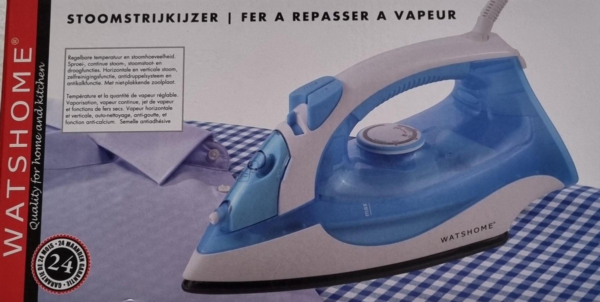 Watshome Stoomstrijkijzer YPF-6507-20 2000 Watt