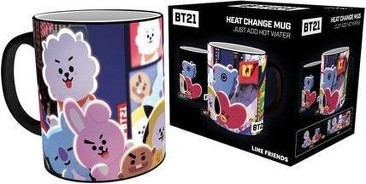 BT21 Line Friends Heat Change Mok