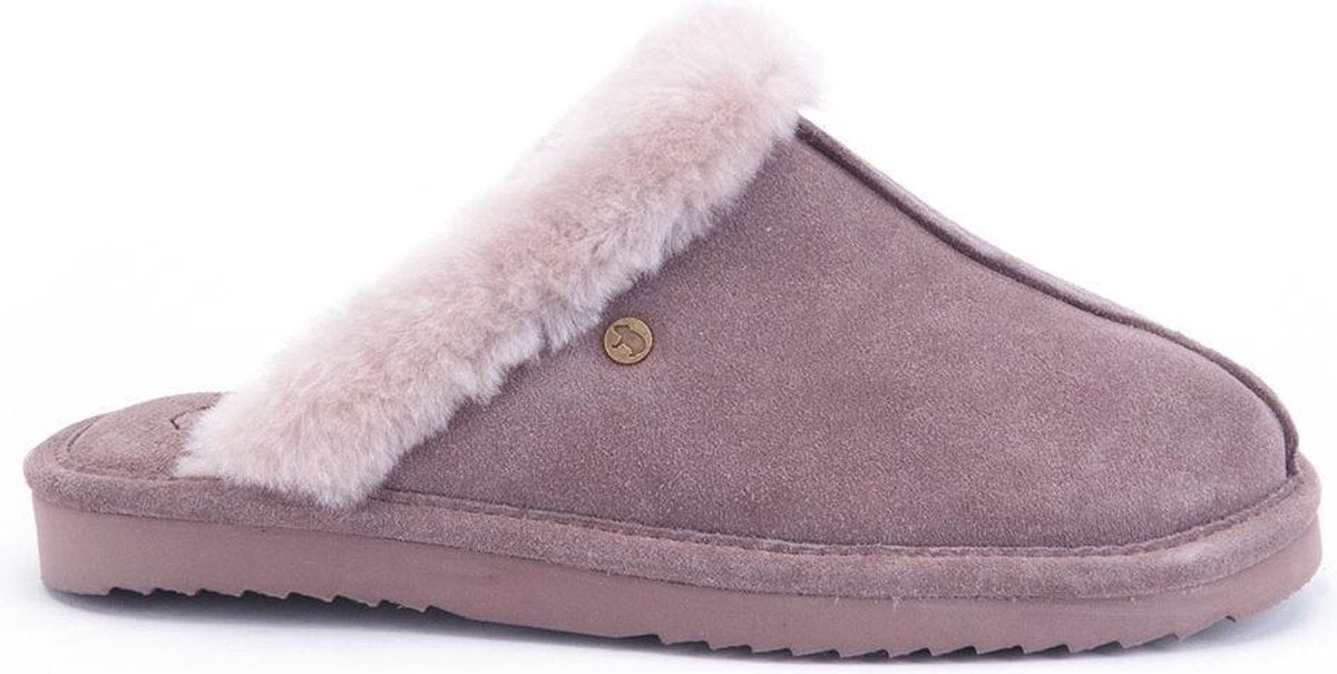 Warmbat Pantoffels Lismore Women Suede Bruin Maat:40