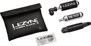 Lezyne Caddy Kit + Caddy Sack Comco - CO2 pomp - Aluminium - Presta/Schrader Ventiel - Zwart