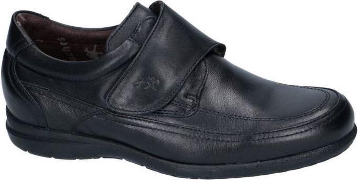 Fluchos -Heren -  zwart - geklede lage schoenen - maat 45