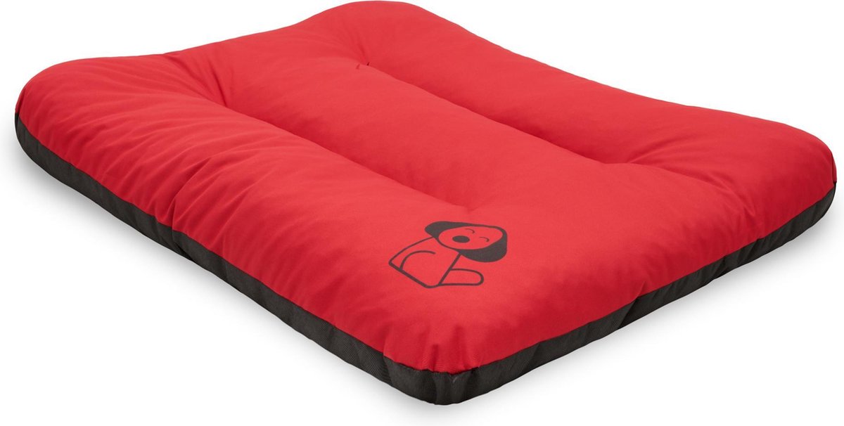 Hondenkussen XL - Rood - 60 x 90 x 12