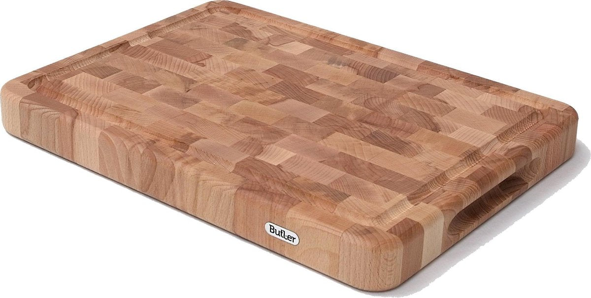 Butler Snijplank - kopsbeukenhout - 40 x 30 x 4 cm