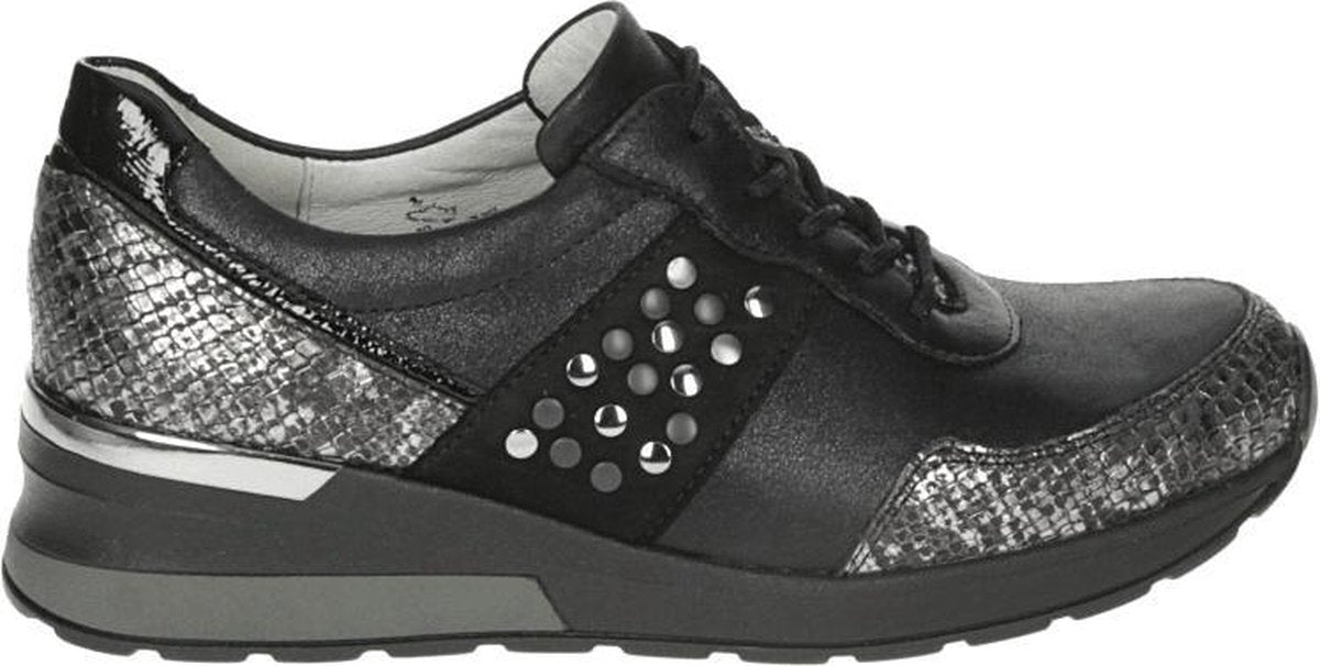 Waldlaufer 939004 H - Volwassenen Lage sneakers - Kleur: Zwart - Maat: 39