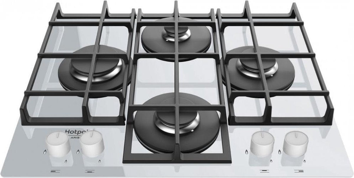 Hotpoint TQG 641 HA(WH) Ingebouwd Gaskookplaat Wit kookplaat