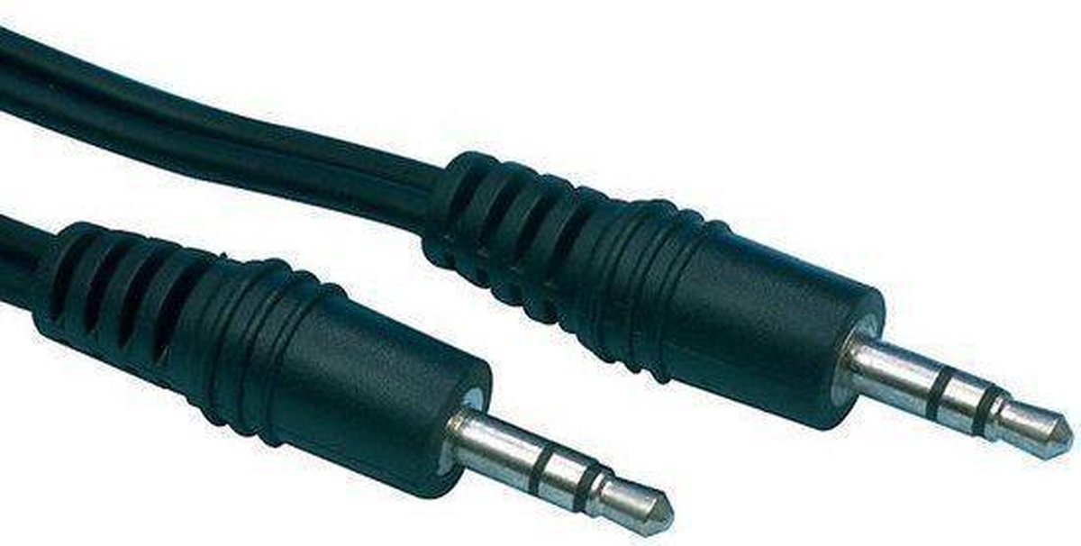 2x 3.5 mm Male Plugen  Stereo Audio/Aux/Jack Kabel 1