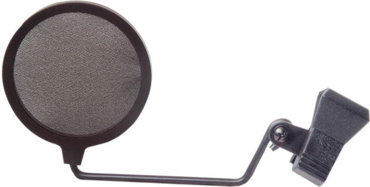 Popfilter voor microfoon met clip