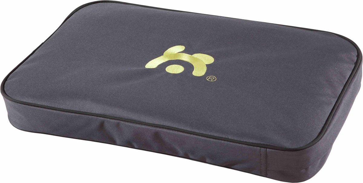 Maelson Lounge Mat - Waterafstotend en dik hondenmatras voor in bench - Slijtvast met wasbare buitenhoes - Comfortabel - Zwart - XXS / XS / S / M / L / XL / XXL - 120 XXL