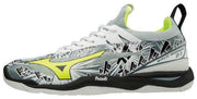 Mizuno Wave Mirage 2.1 wit geel handbalschoenen uni (X1GA1850-48)