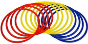 Precision Behendigheidsringen 50 Cm Rood/geel/blauw 13-delig