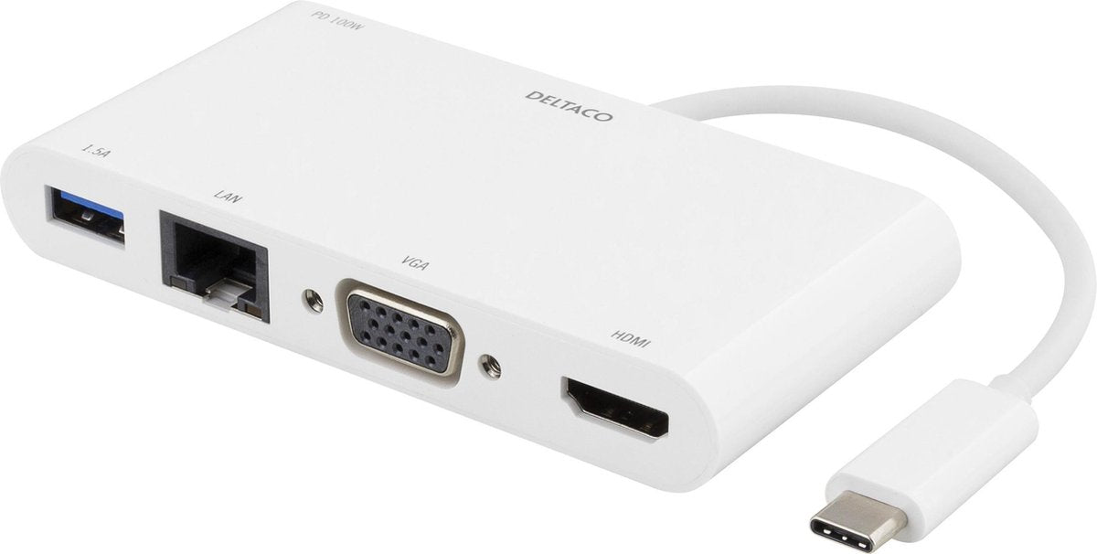 Deltaco USBC-HDMI14 USB-C Dockingstation met HDMI 4K