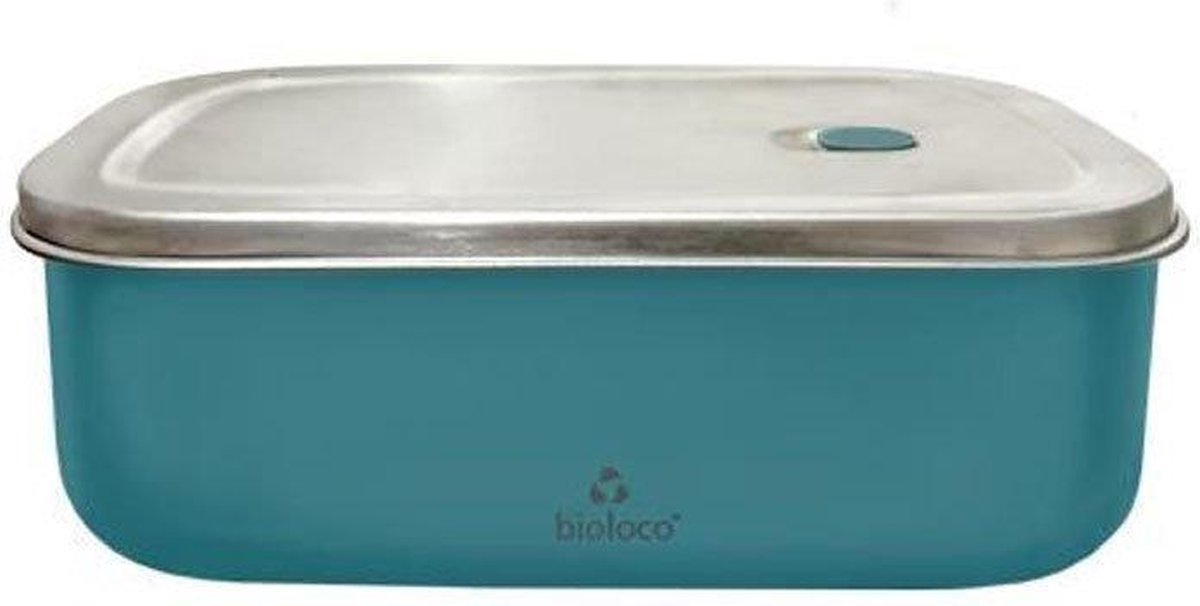 RVS bioloco lunchtrommel 20cm x 13