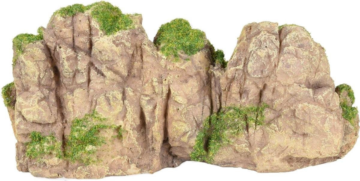 Flamingo Aquarium Decoratie Moza Rots - Bruin - 19 x 6 x 9 cm