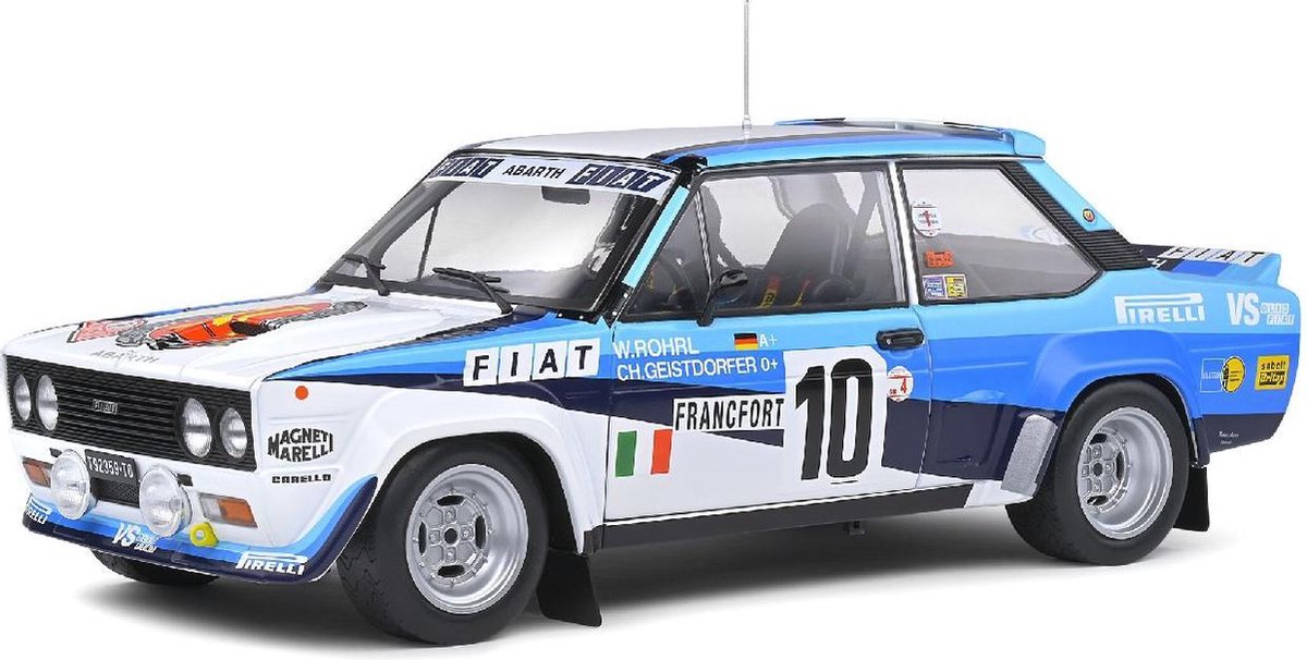 Fiat 131 Abarth #10 Rallye Monte Carlo 1980 - 1:18 - Solido