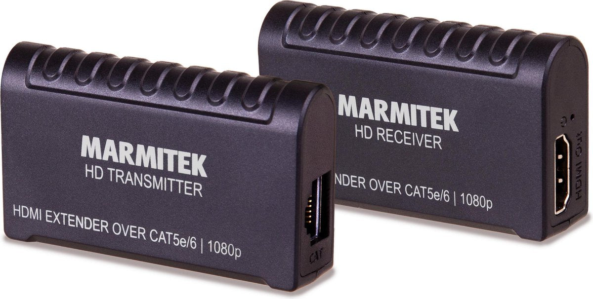 Marmitek MegaView 63 AV-zender & ontvanger Zwart