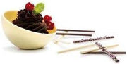 Chocolade mal 2 halve bollen 10cm - Decora
