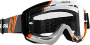 Jopa crossbril Venom 2 Graphic zwart/wit/oranje