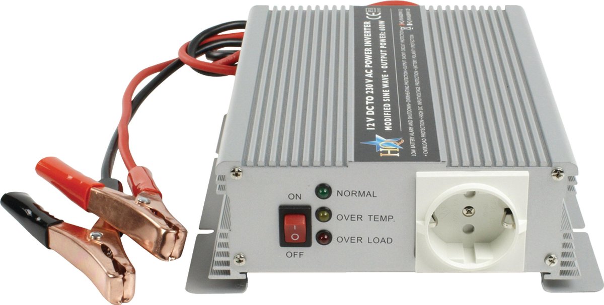 Hq omvormer - 600 w 12V