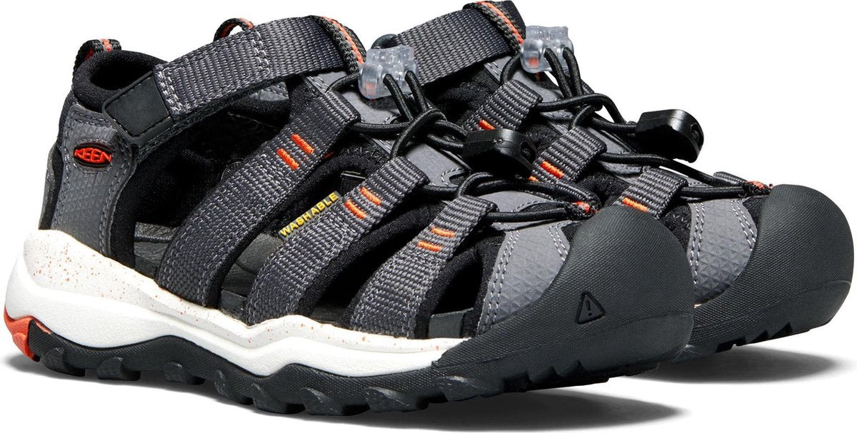 Keen Newport Neo H2 Sandalen Unisex - Magnet/Spicy Orange - Maat 29
