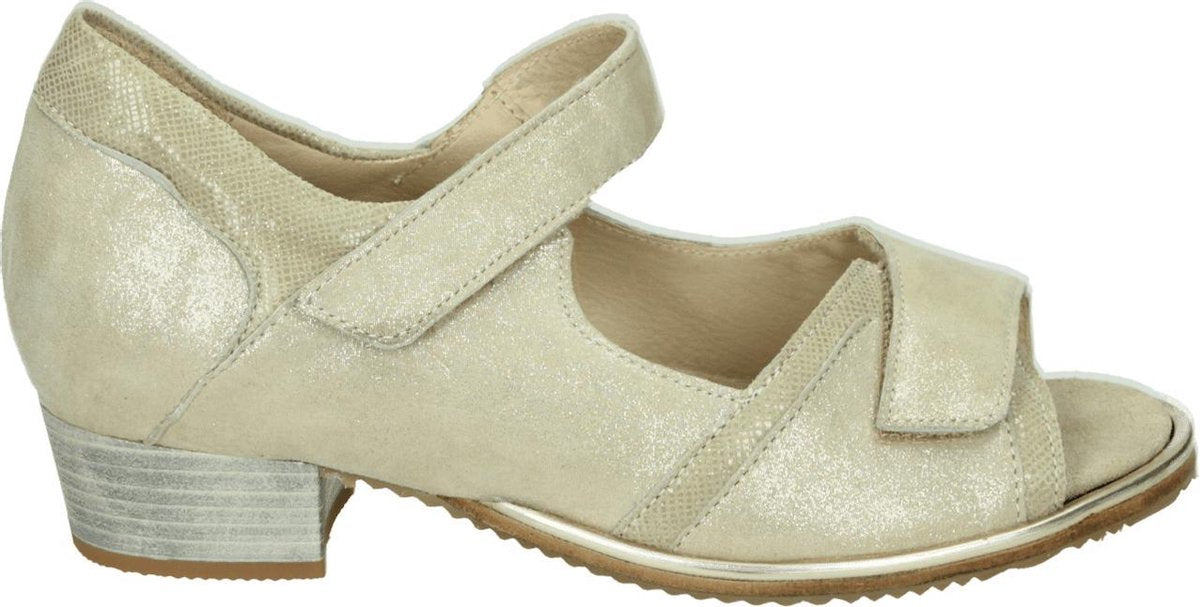 Verhulst 7355-11-49 - Volwassenen Sandalen met hakDames Sandalen - Kleur: Metallics - Maat: 36