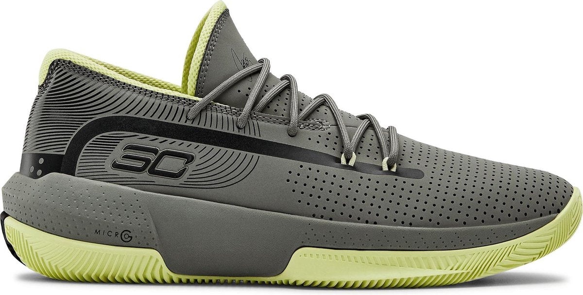 Under Armour Sportschoenen - Maat 40 - Mannen - donkergroen/zwart/geel