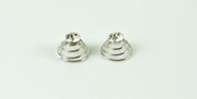 Curly's glas steen strass middel