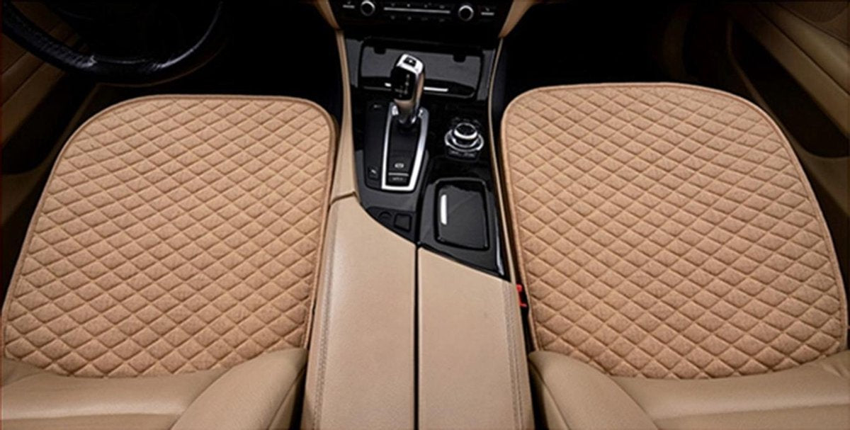 1 Stuk - Autostoelhoes - Auto Accessories - Autohoes - Stoelhoezen Auto - Autostoel beschermer - Creme - Universele