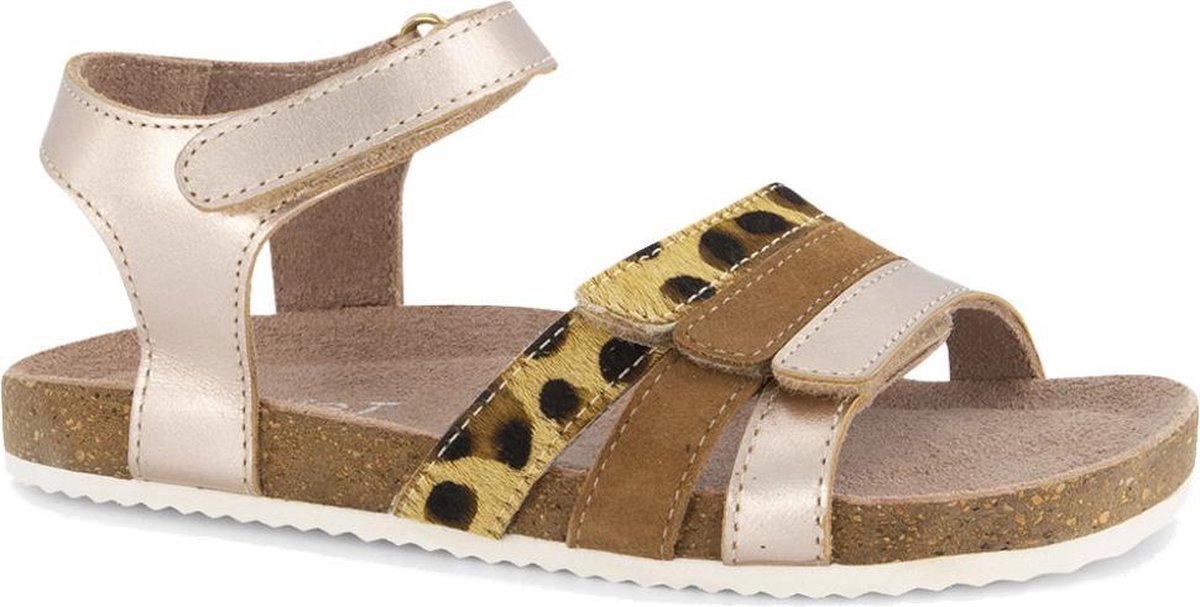 Limelight girl Kinderen Rosegouden leren sandaal - Maat 29